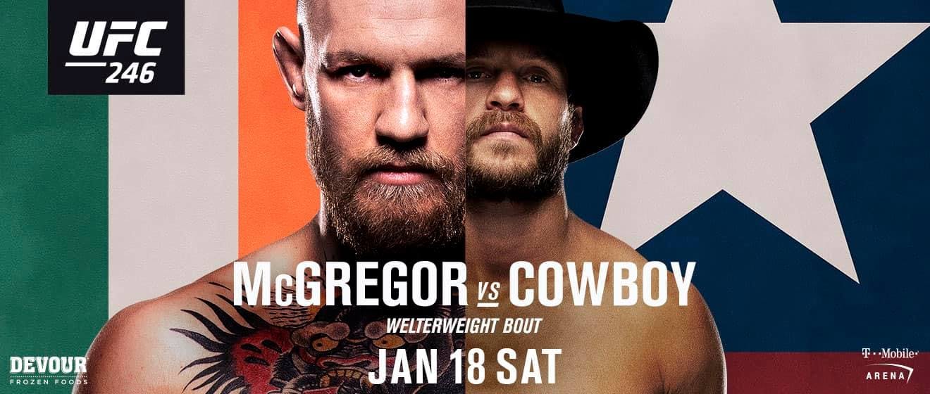 Conor McGregor posing for the camera