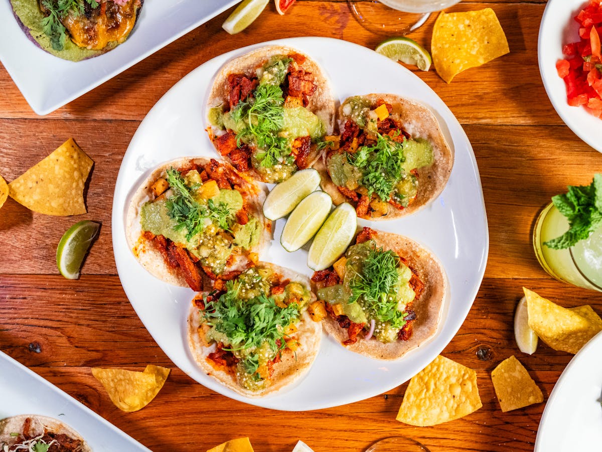 food in a plate