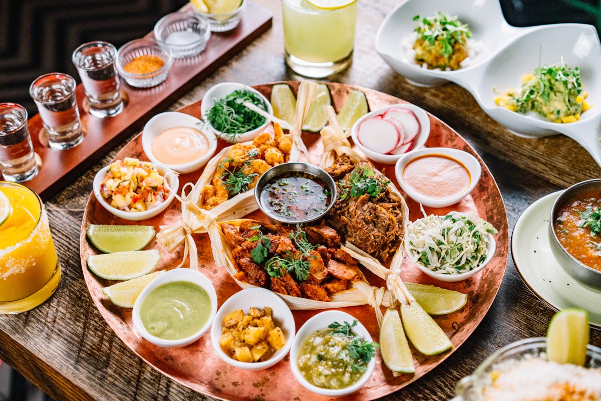 food in a plate