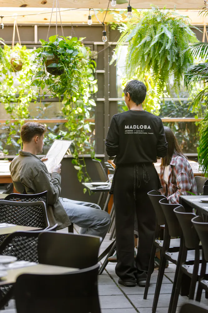 Serving amber wine at the right temperature