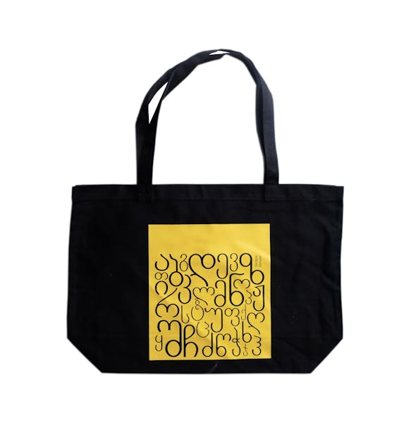 Tote Bag Georgian Alphabet | Chama Mama