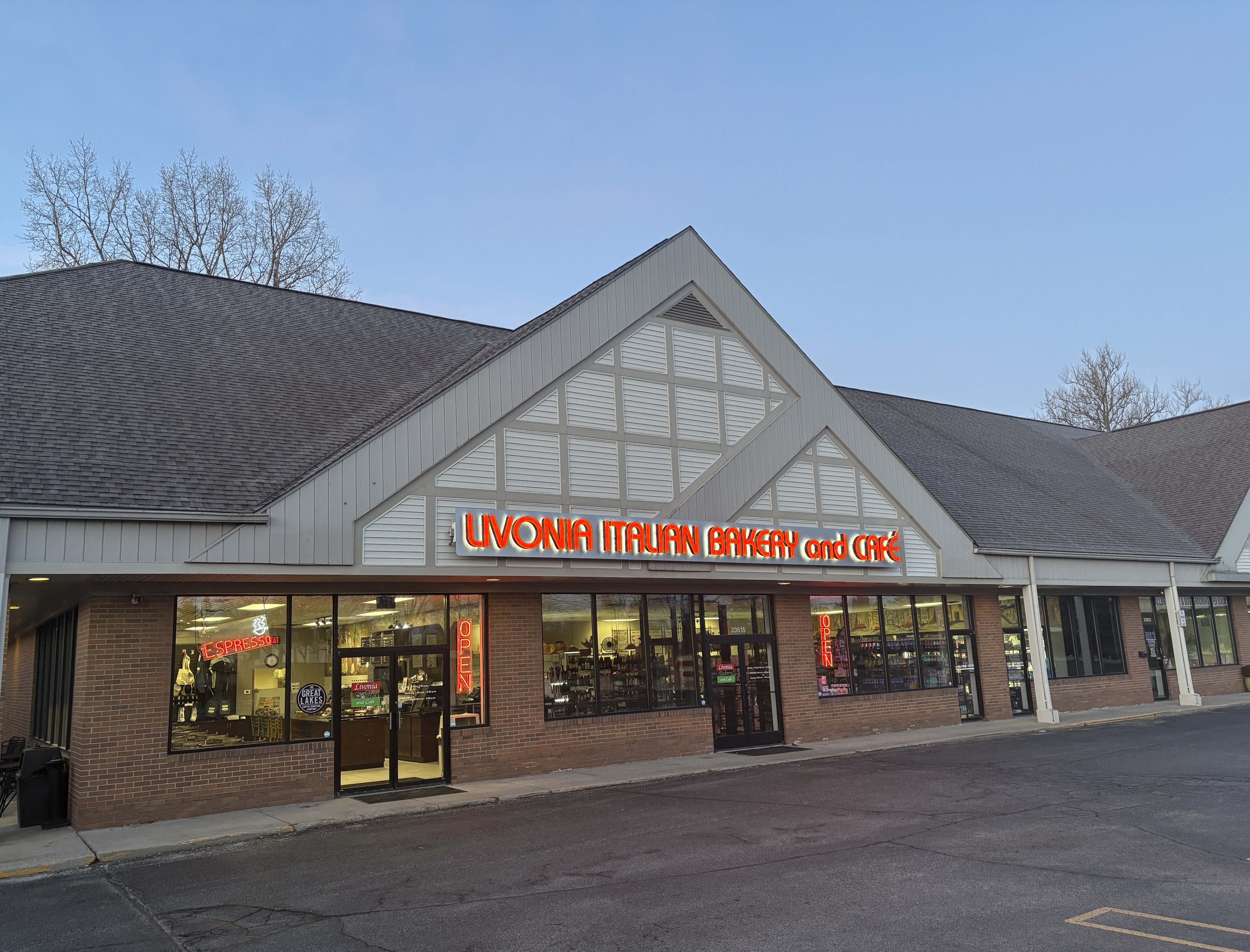 Store Front at morning dawn