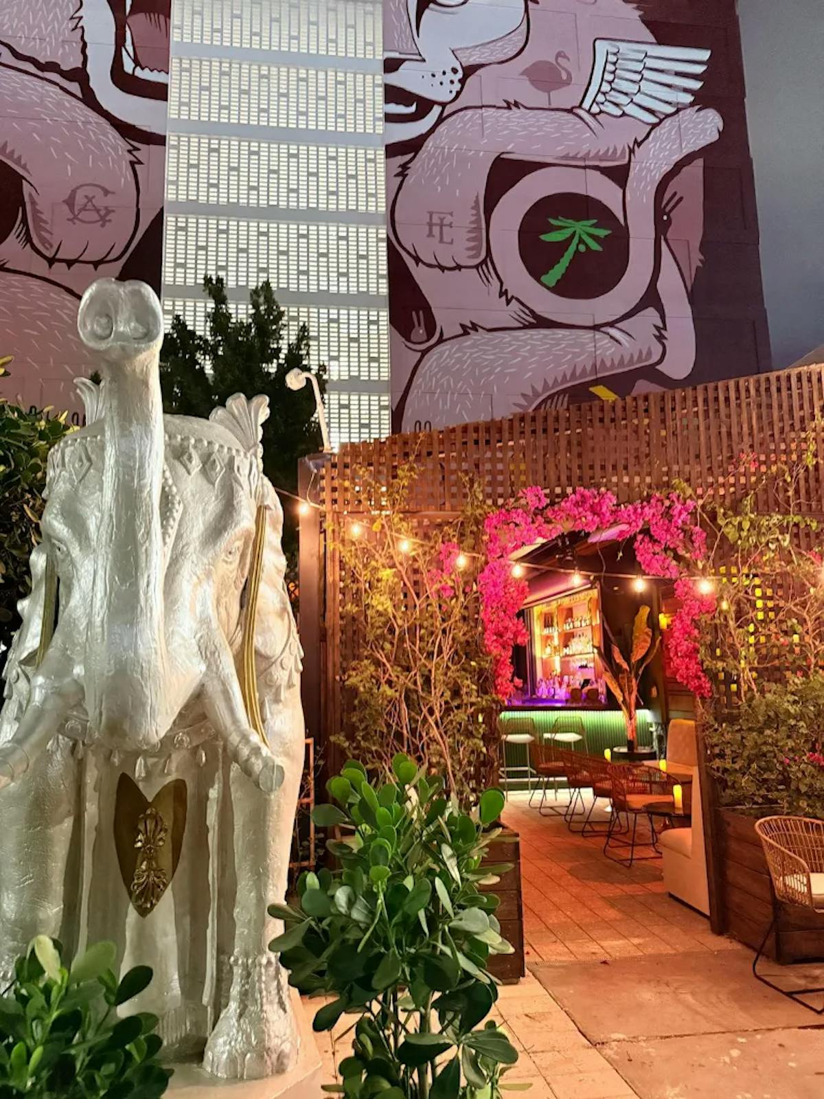 a store front at day