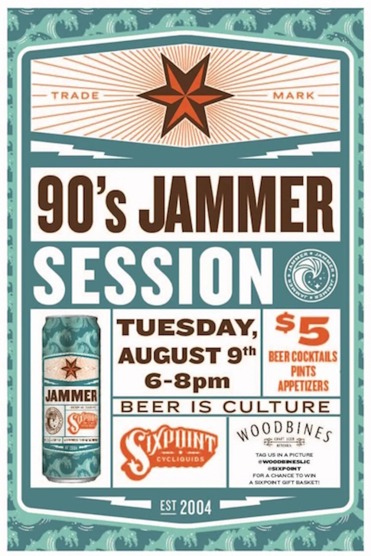 Sixpoint Jammer Event at Woodbines in LIC | Woodbines Craft Kitchen