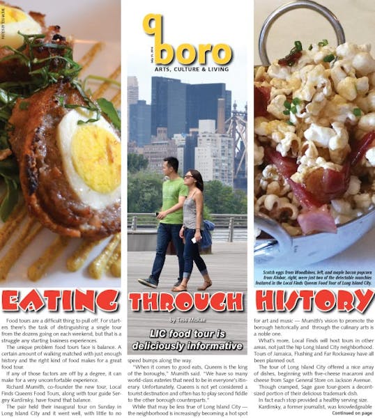 LIC Food Tours on Sundays Woodbines Craft Kitchen