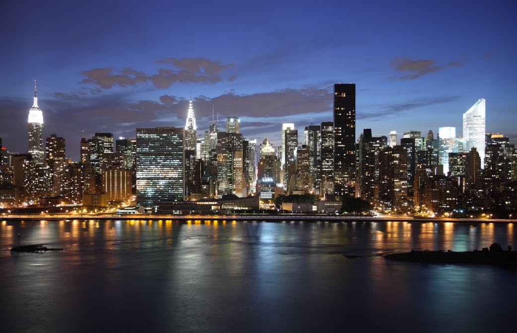 View of Manhattan Skyline