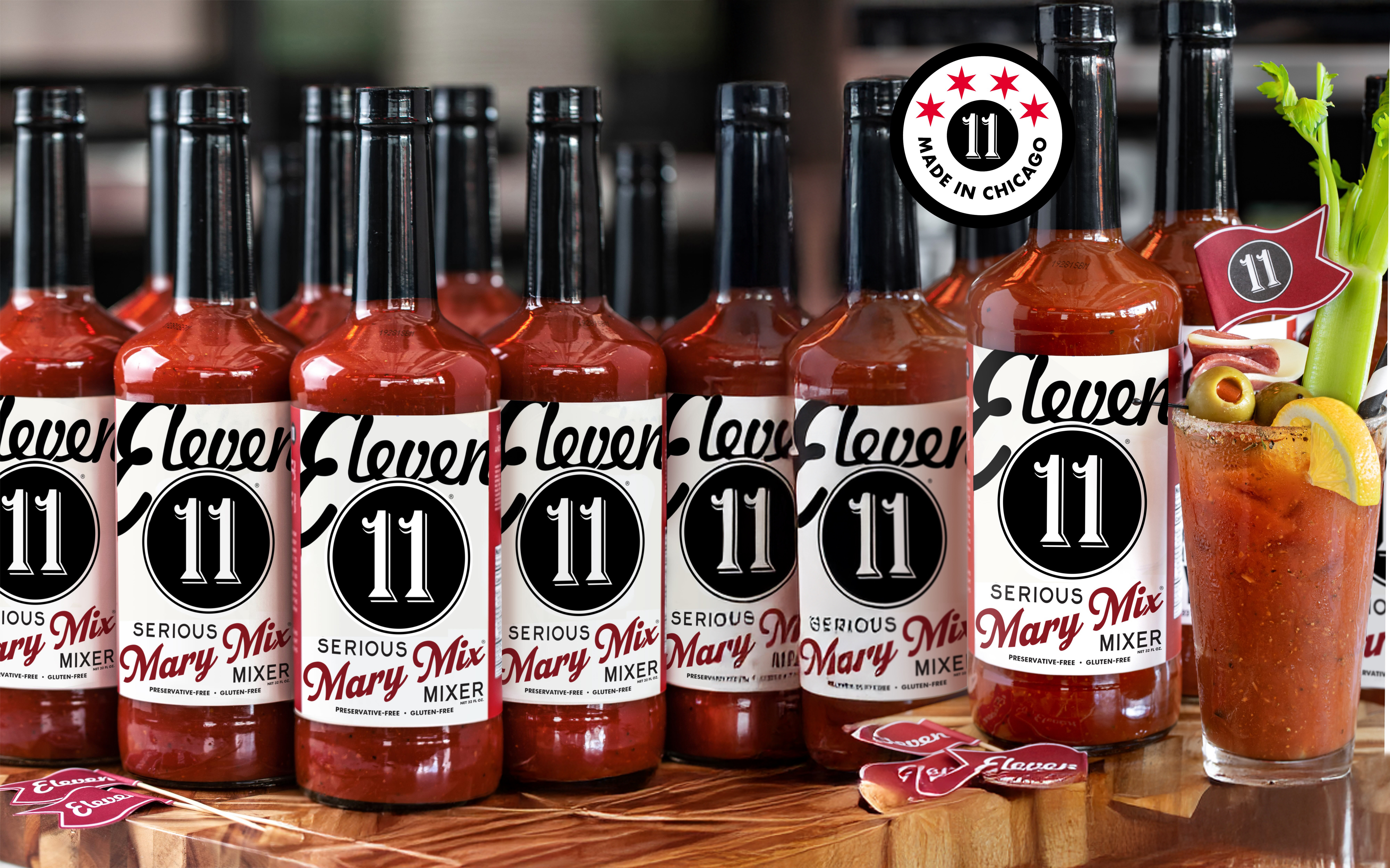 Serious Mary Mix. Made in Chicago