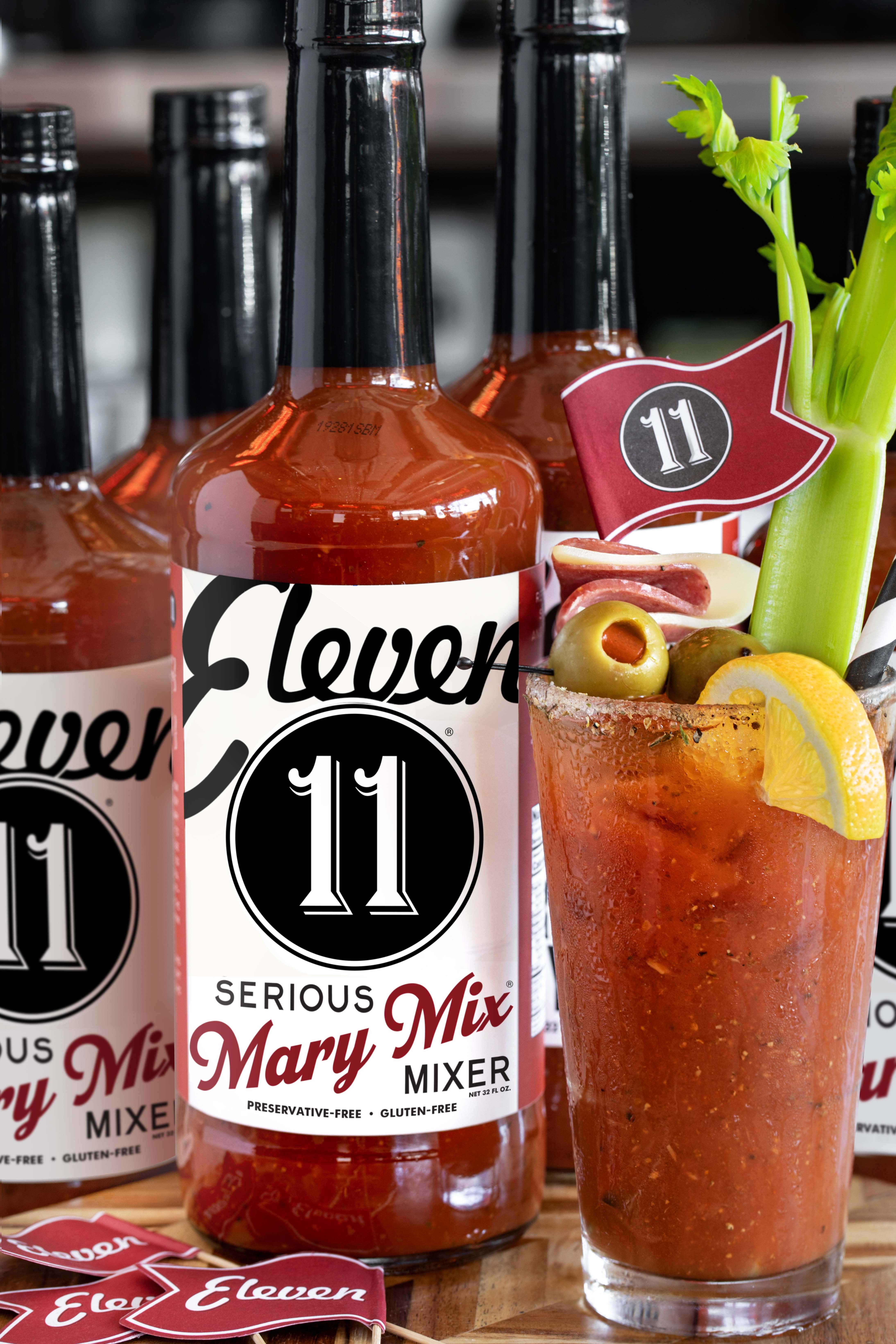 Bottle of Bloody Mary 