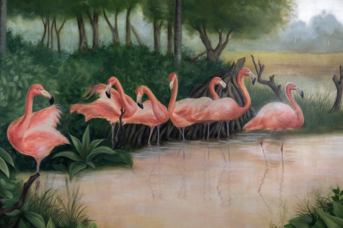 a bird that is standing in the grass