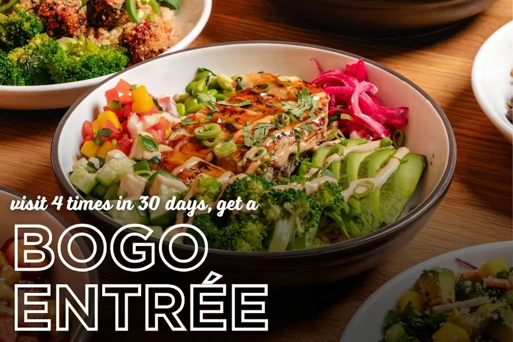 a plate of food on a table