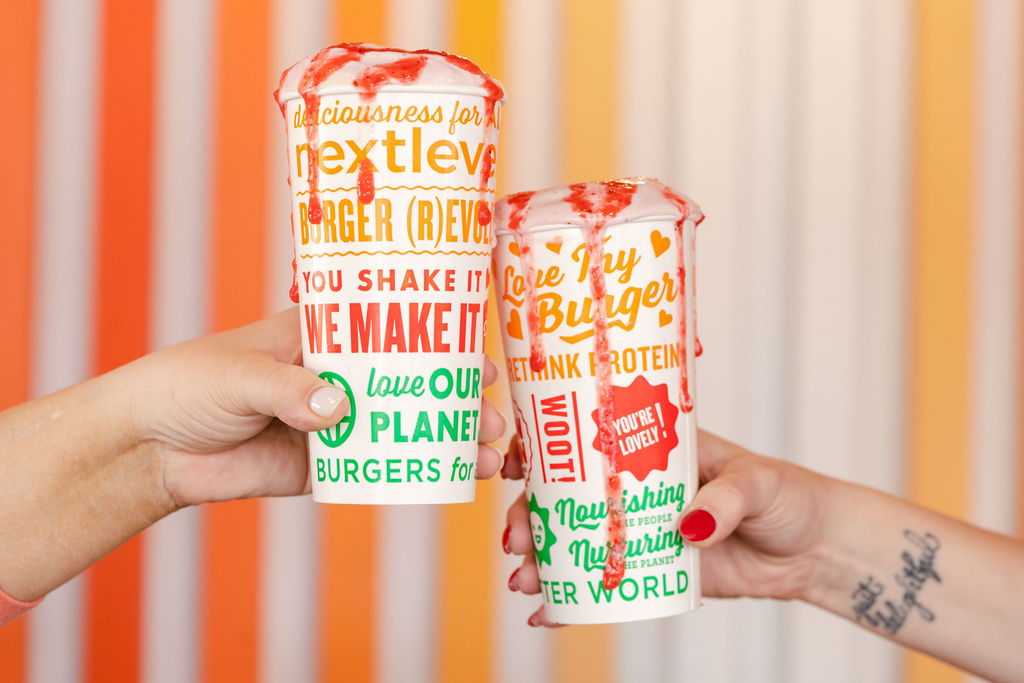 a plate of food on a table