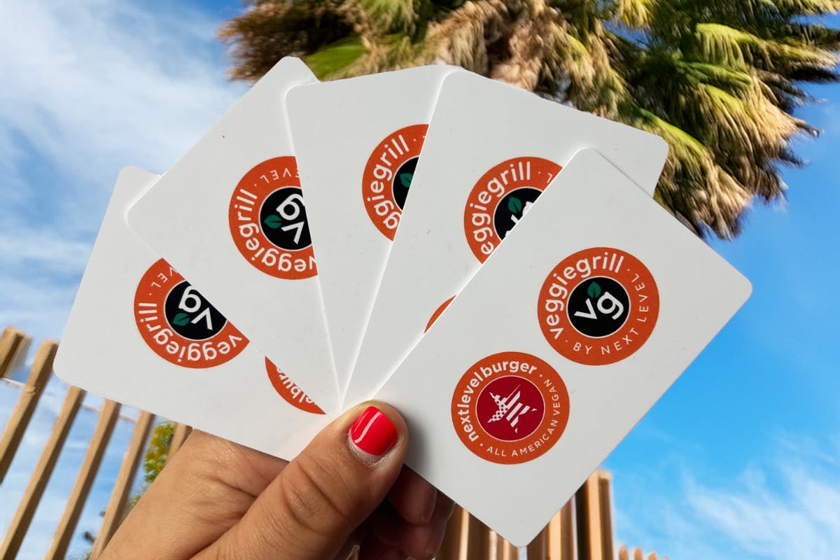 a person holding cards