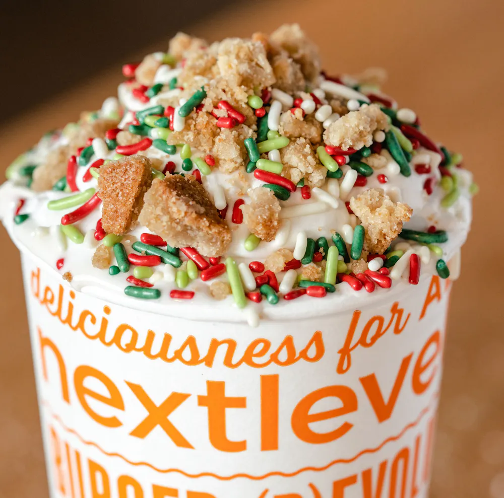 a close up of a cake