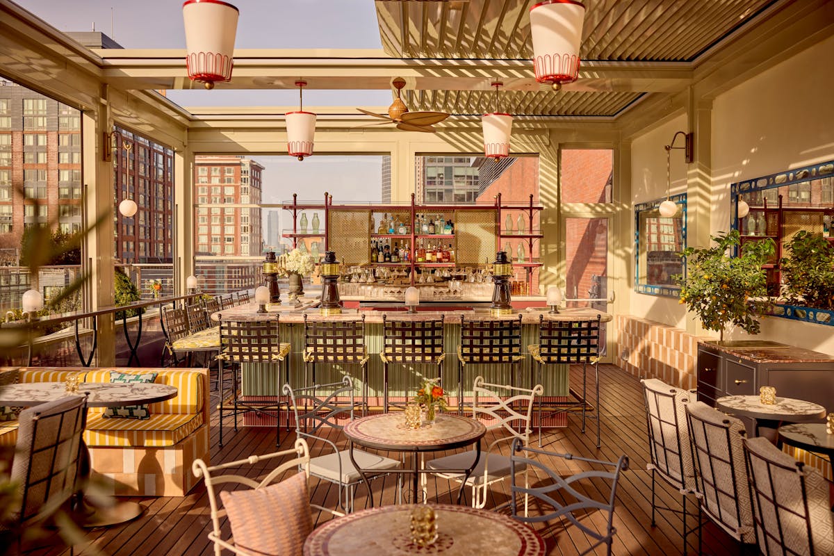 Leonessa Bar with Retracted Roof