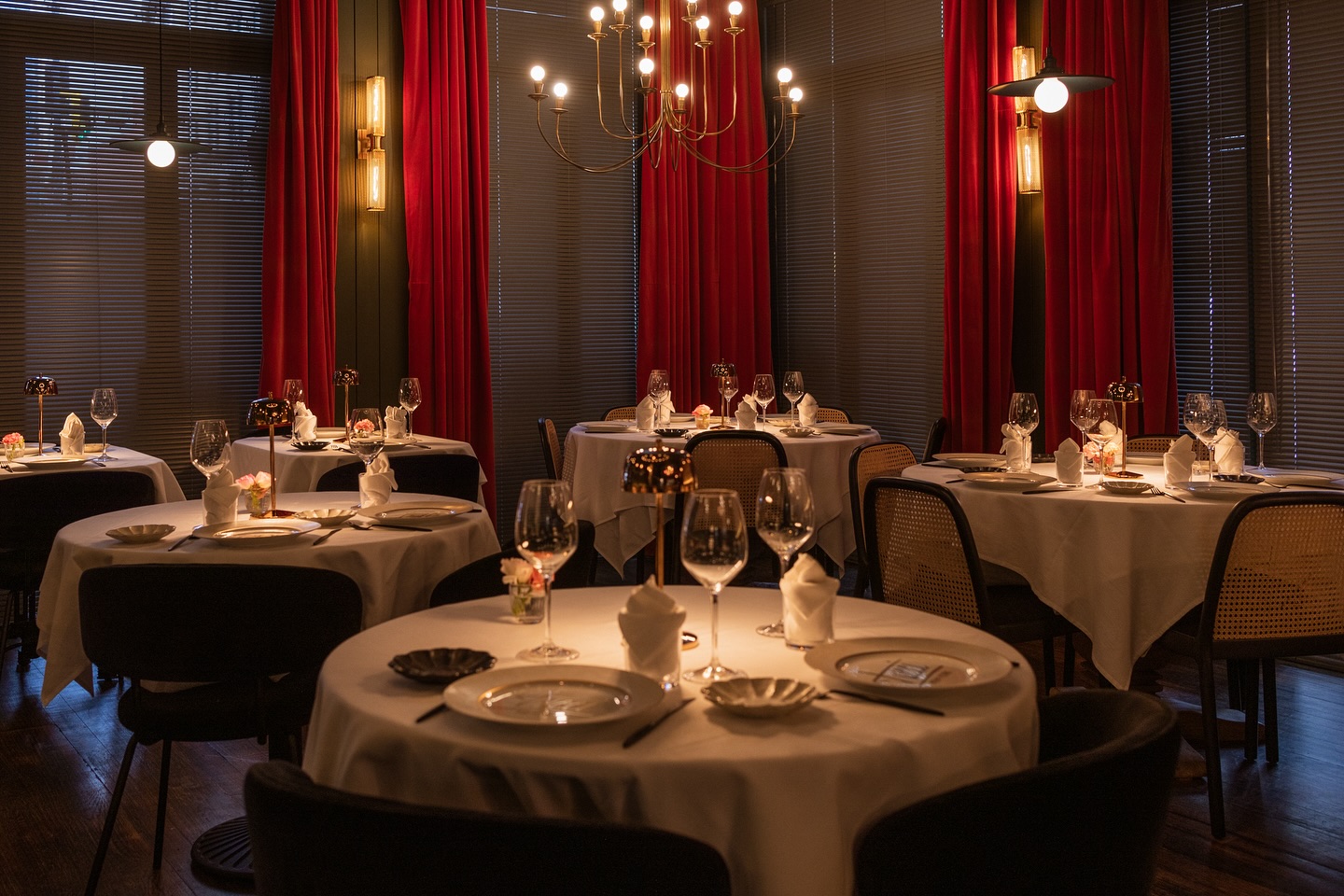 Tucci NYC restaurant exterior at Broadway and Bleecker Street in NoHo Manhattan