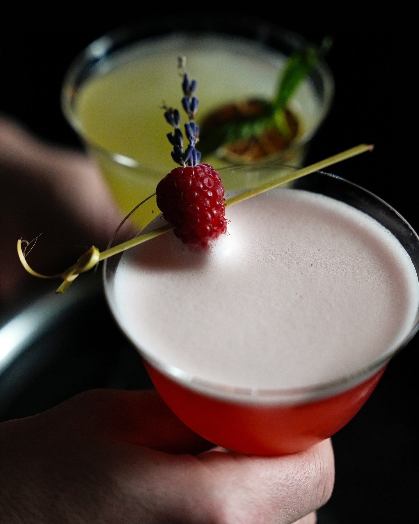 Cocktail served at Tucci NYC date night restaurant in NoHo