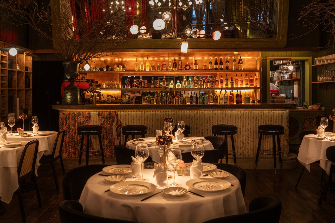 Main level corporate event room at Tucci NYC in NoHo