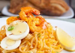 a plate of food
