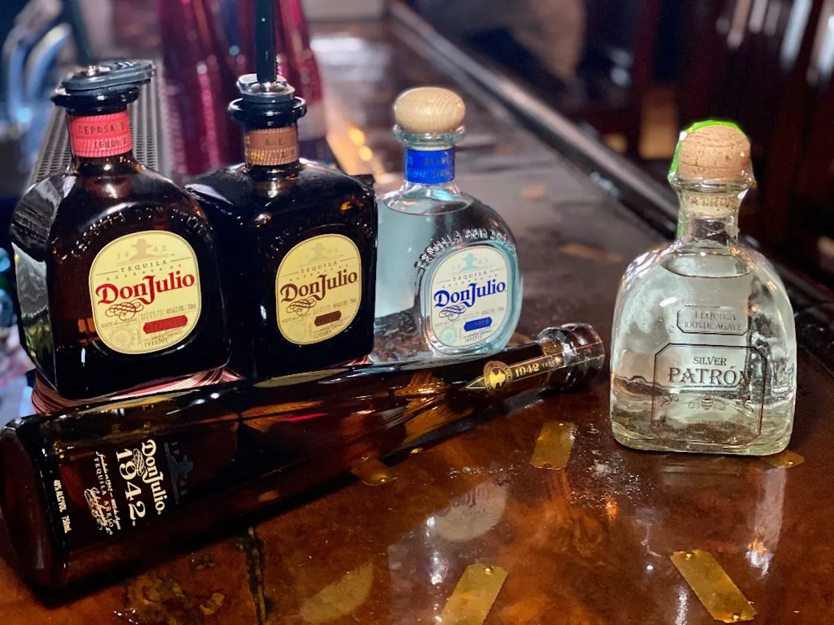Patron Silver or Don Julio Silver Tequila (Margaritas)