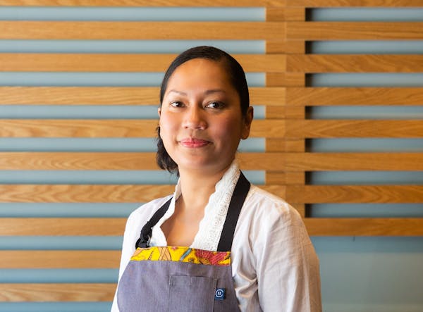 woman chef posing for a portrait