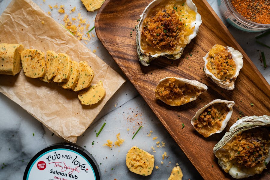 Recipe Compound Butter with Roasted Oysters Tom Douglas Restaurants