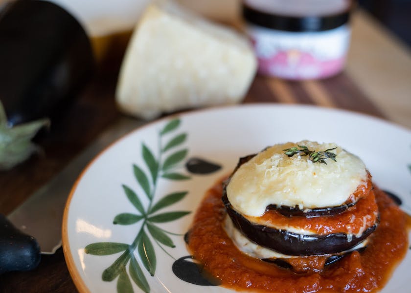 Recipe The Best Grilled Eggplant Stacks Tom Douglas Restaurants