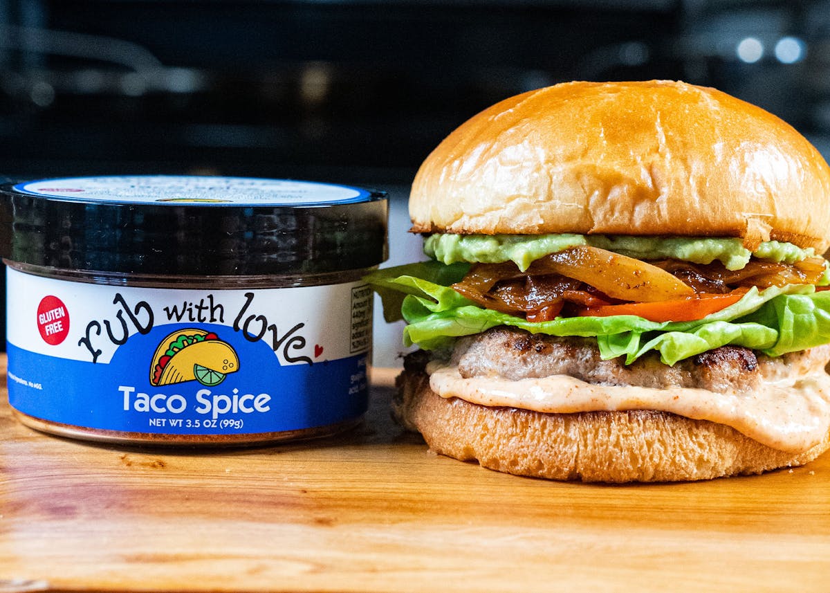 Tom s Taco Spiced Turkey Burger Recipe Tom Douglas Restaurants tom-s-taco-spiced-turkey-burger-recipe-tom-douglas-restaurants