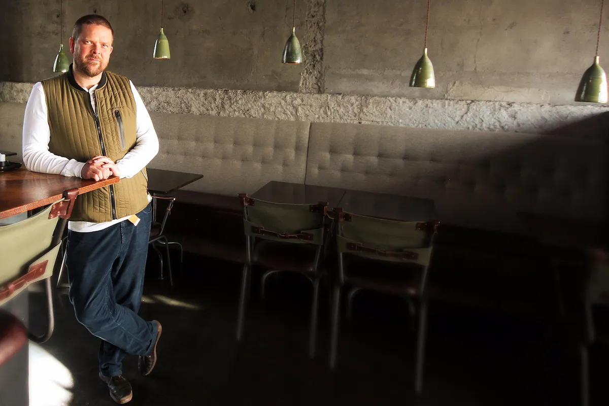 a gray decoration restaurant
