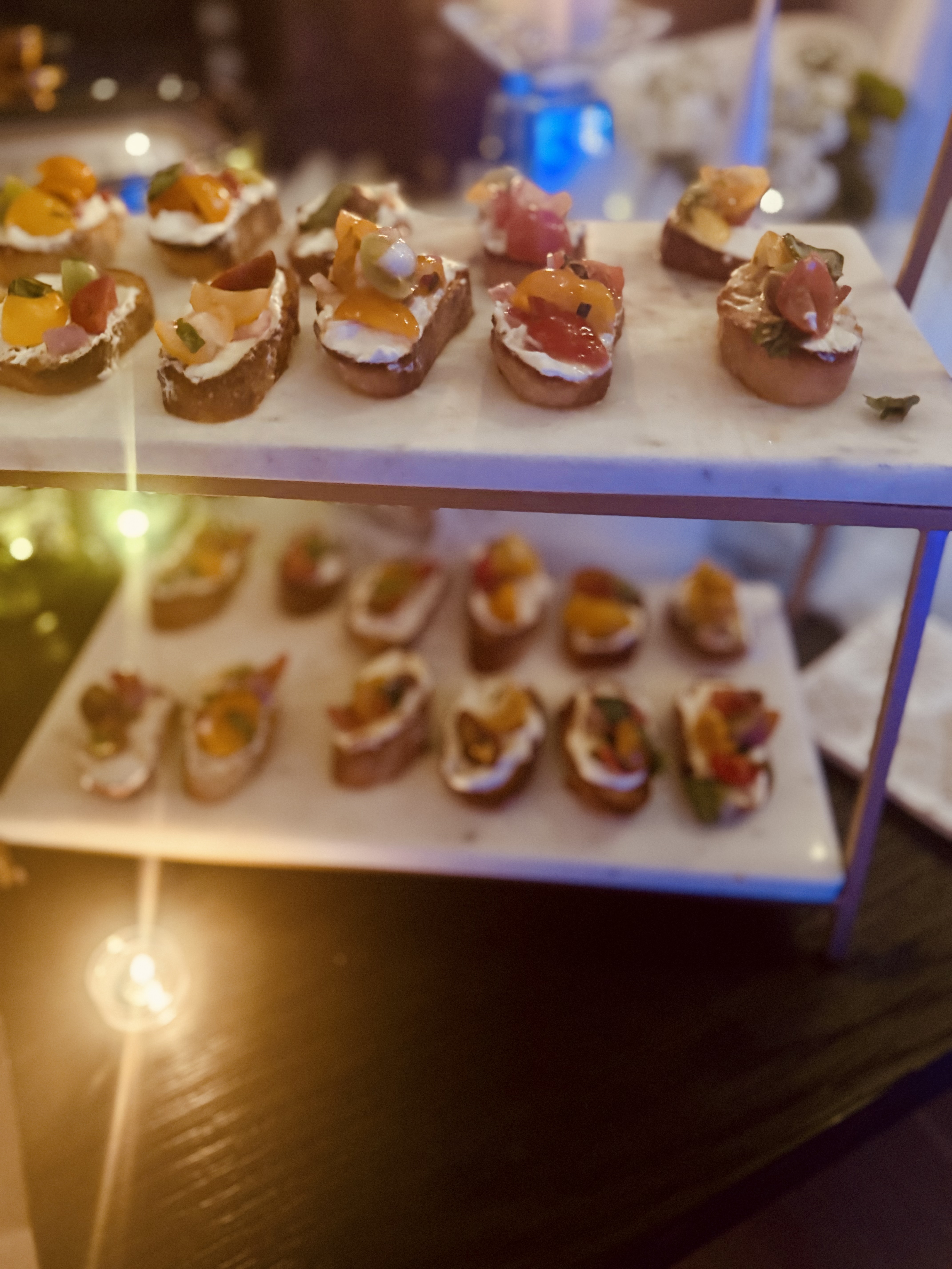 Tomato Crostini with Whipped Feta
