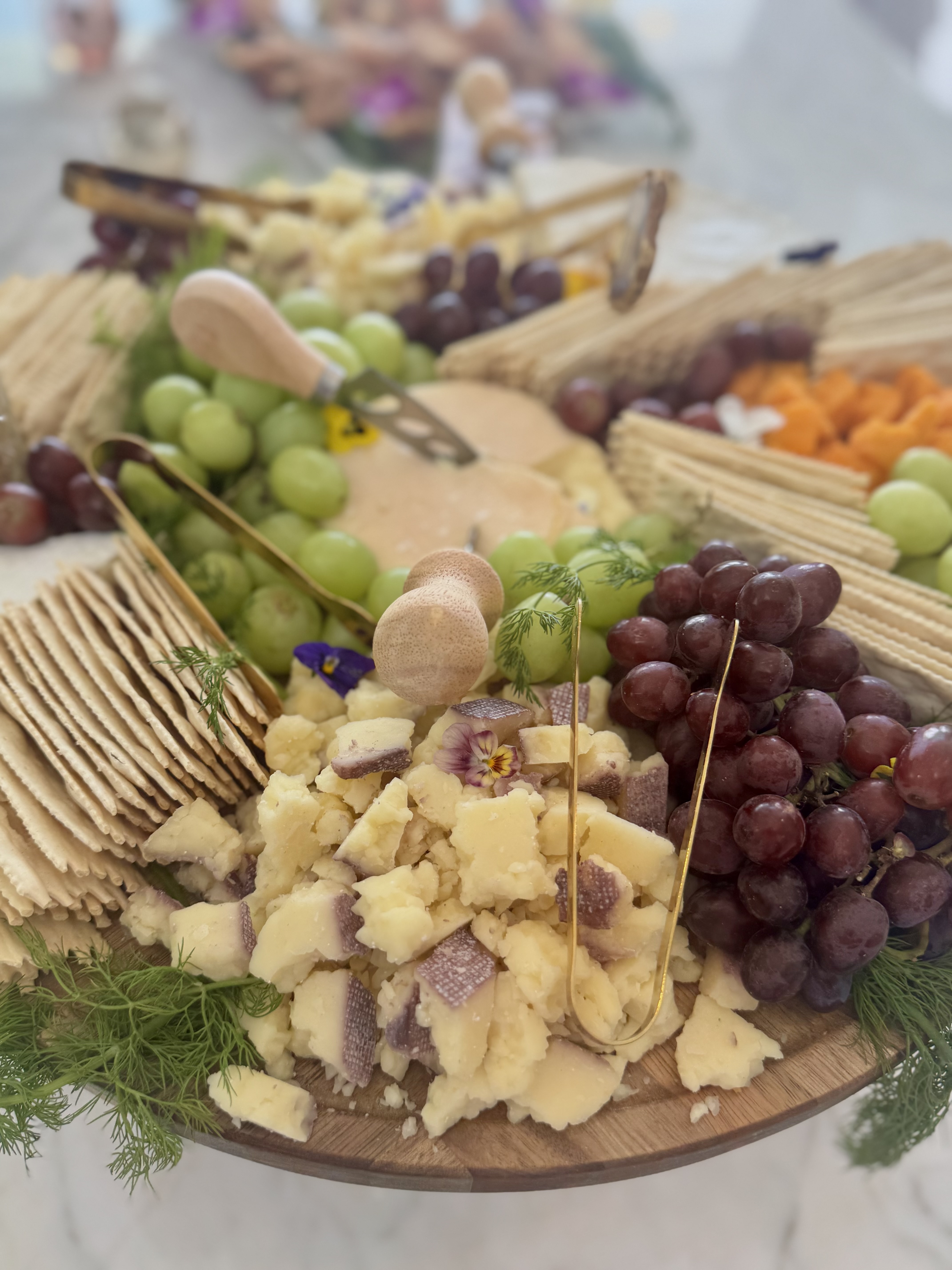a bunch of food on a plate