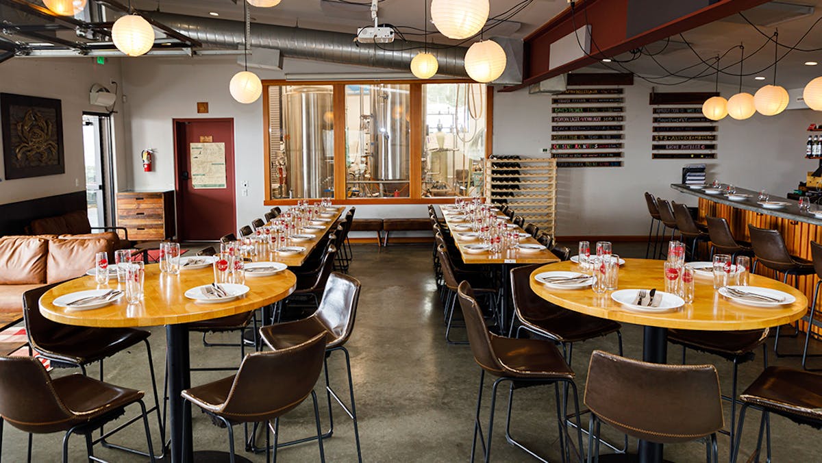 a dining room table