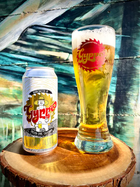 Dave's Pilsner | Gyppo Ale Mill | Brewery In Shelter Cover, CA
