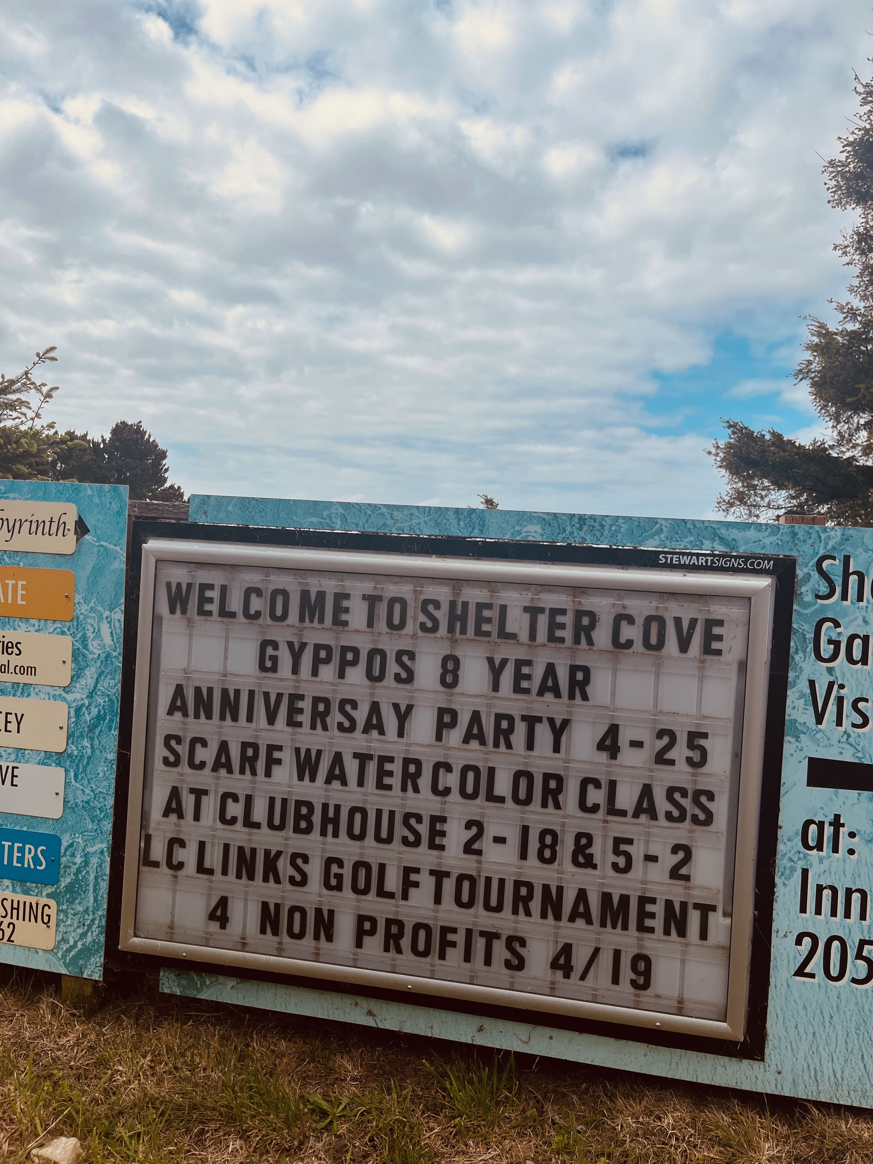 a sign with text and numbers on it