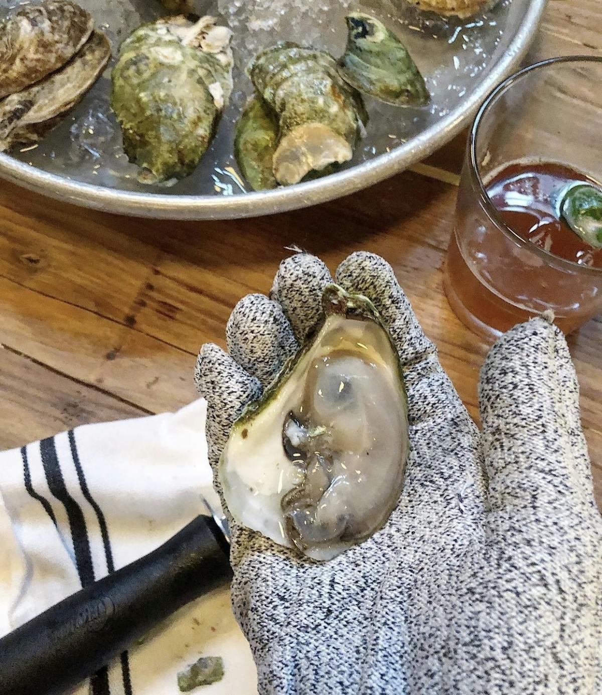 a plate of food on a table