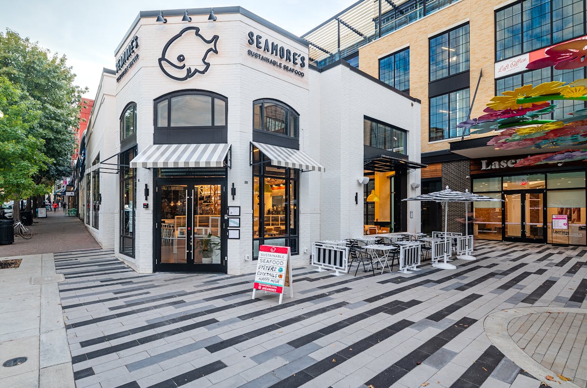 outside of a restaurant