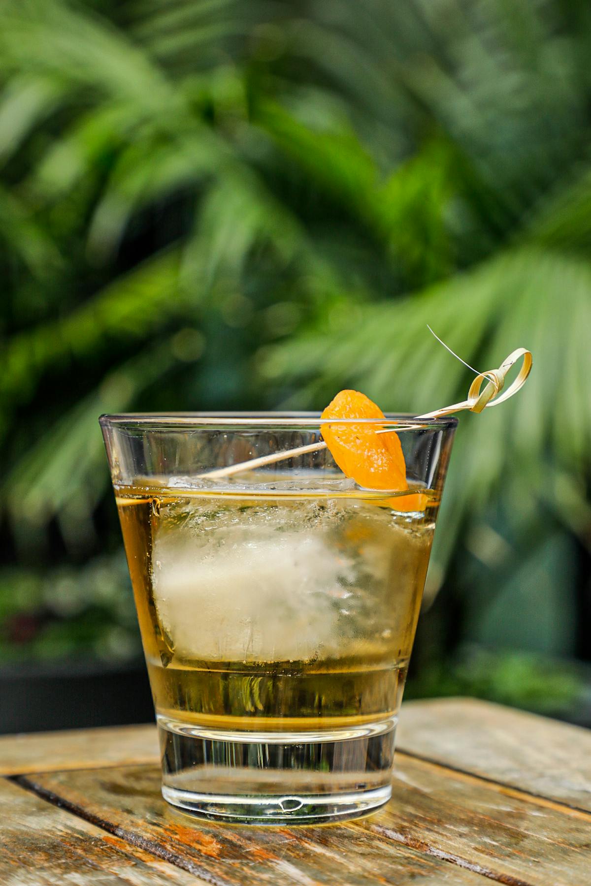 a glass of orange juice