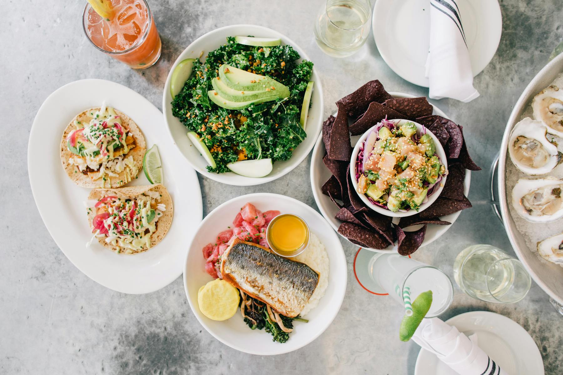 a bowl of food on a table