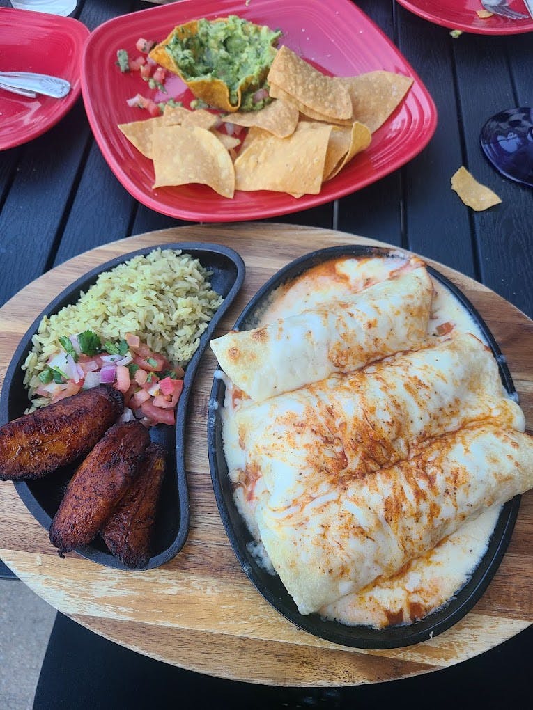 a plate of food