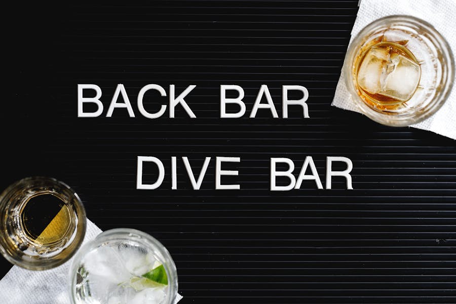 back bar Young Joni in Minneapolis, MN