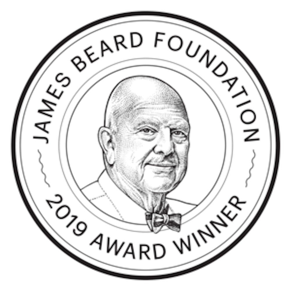 James Beard Foundation Award Winner 2019 logo