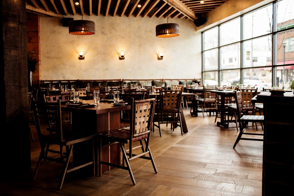 The dining room at Young Joni.