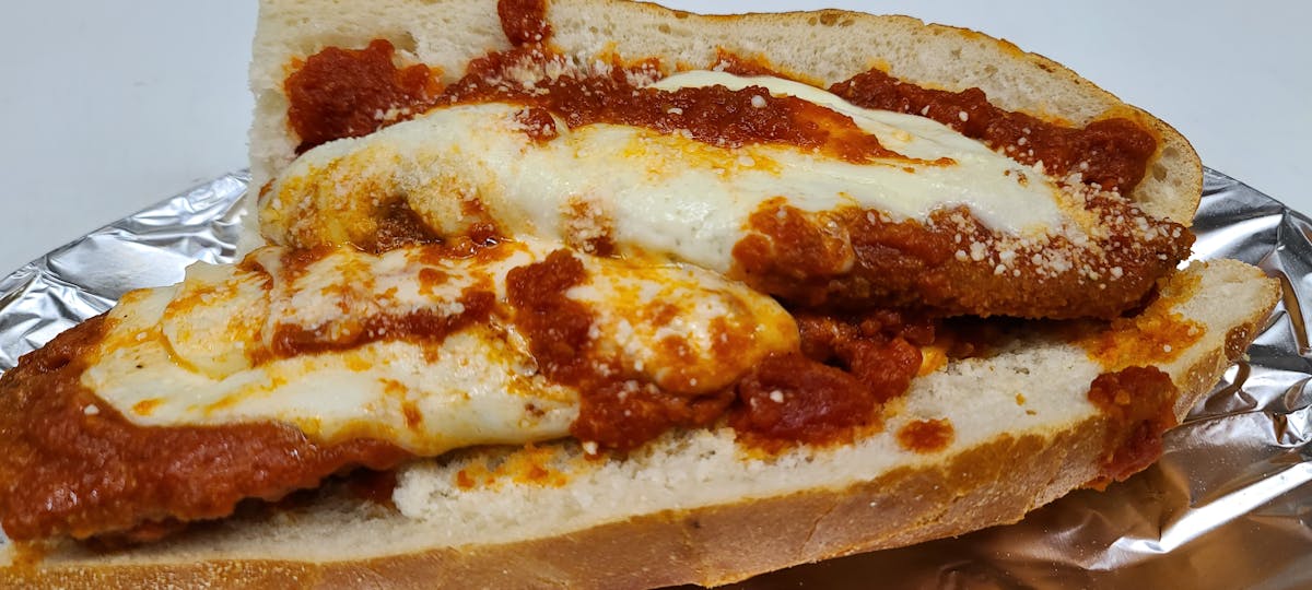 Chicken Parm Hero Highway Bagels