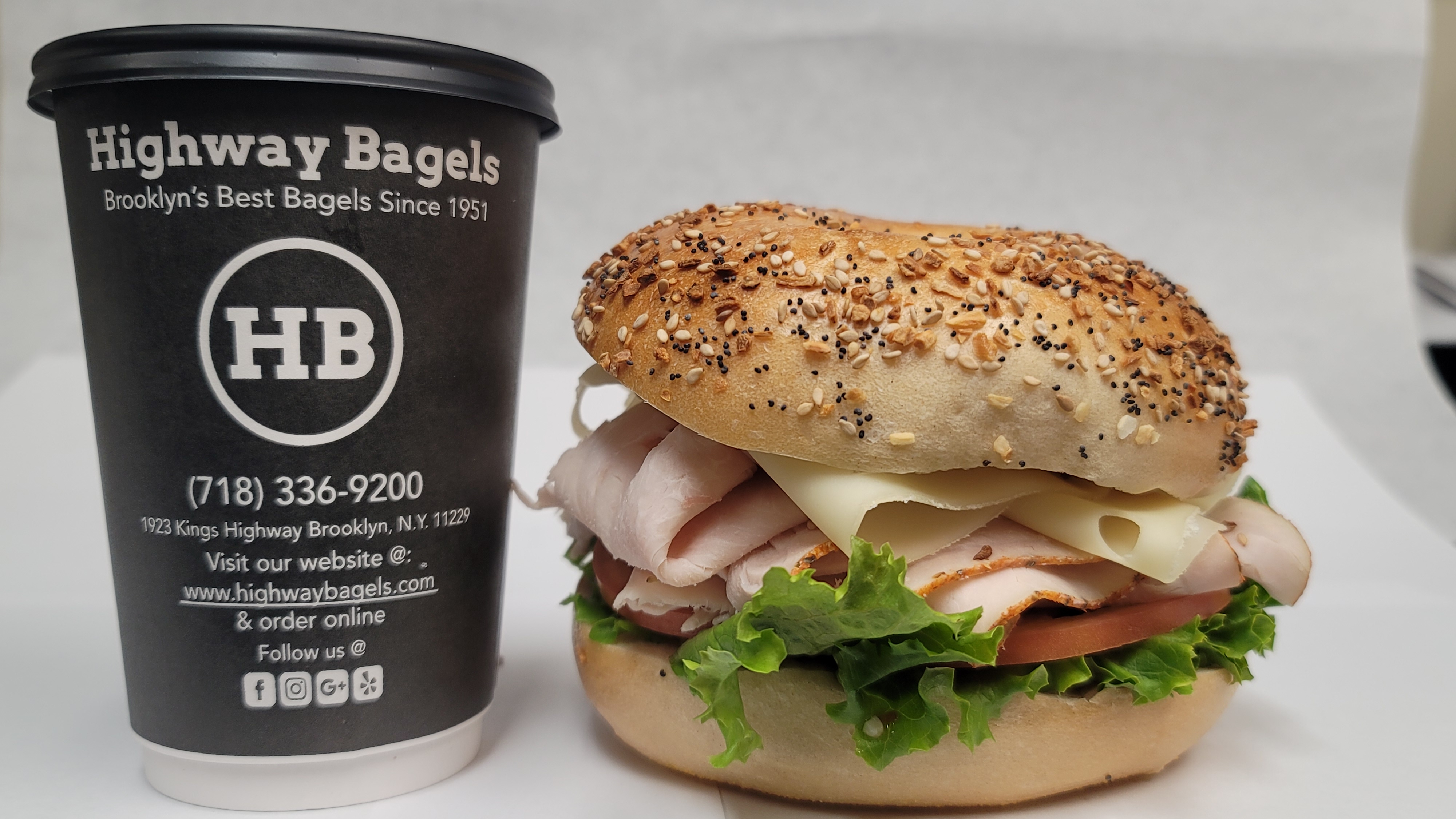 a sandwich sitting on top of a table