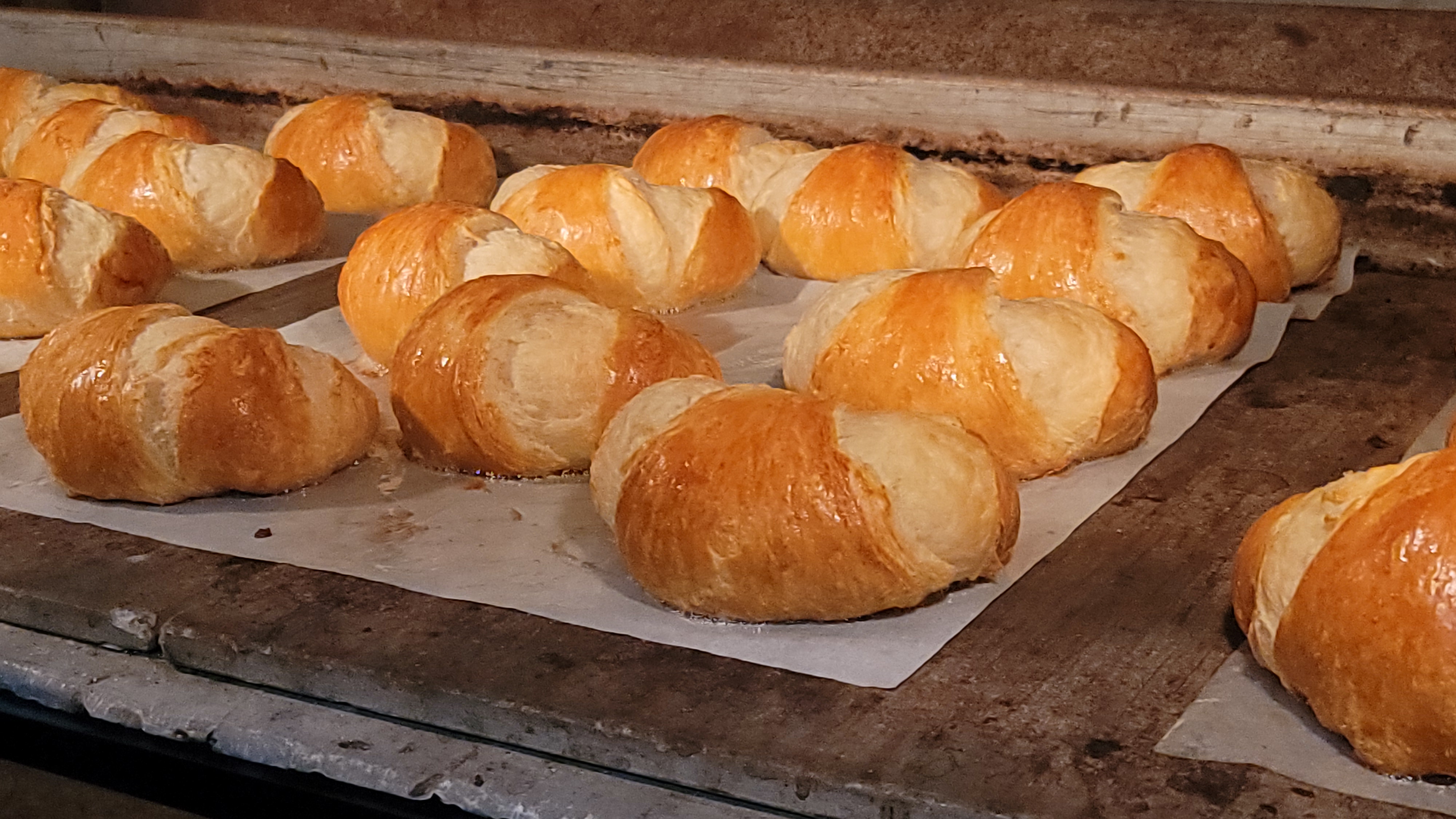 a sandwich sitting on top of a wooden table