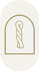a logo of a knot
