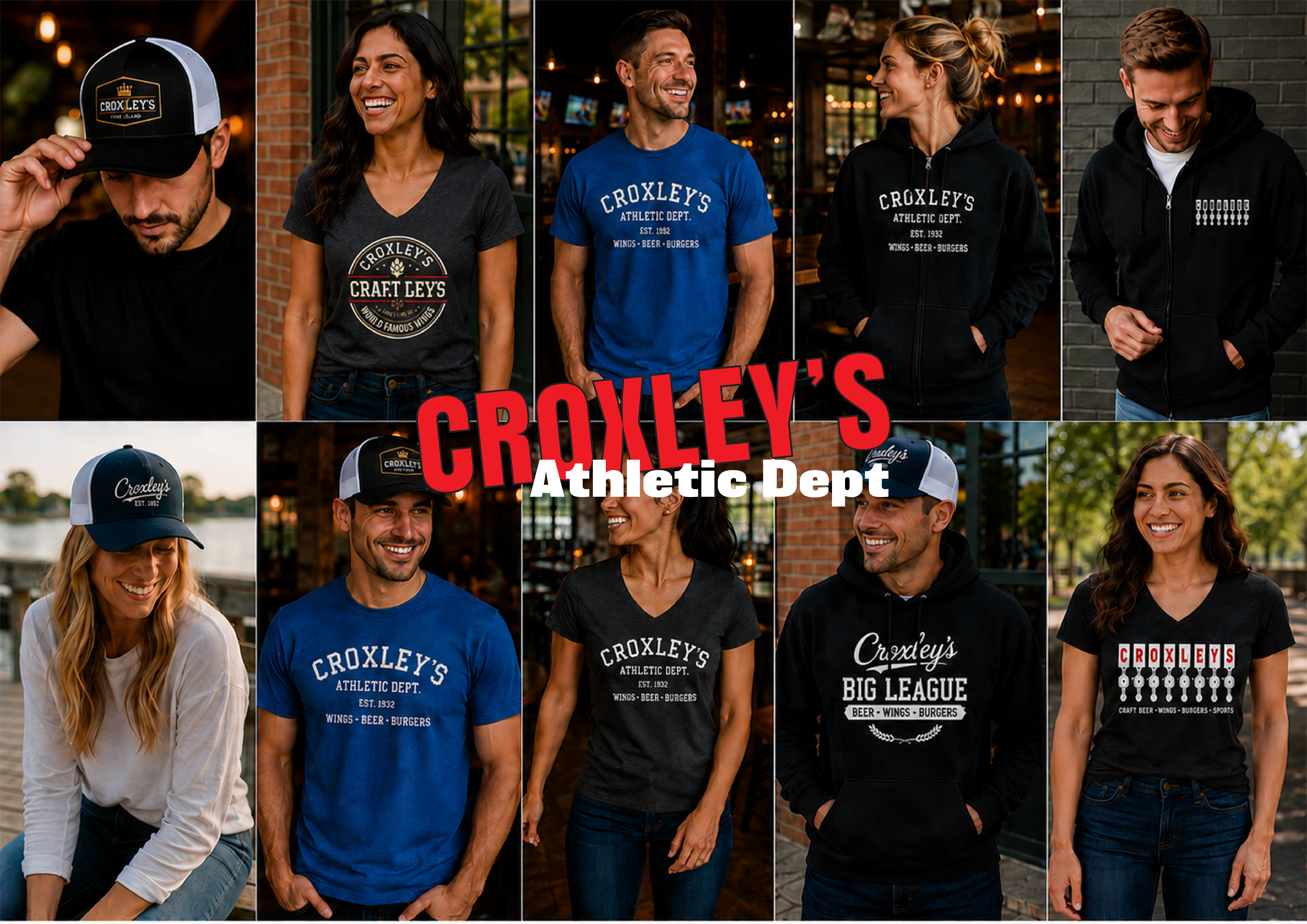 Croxley's T-shirts, hats, hoodies