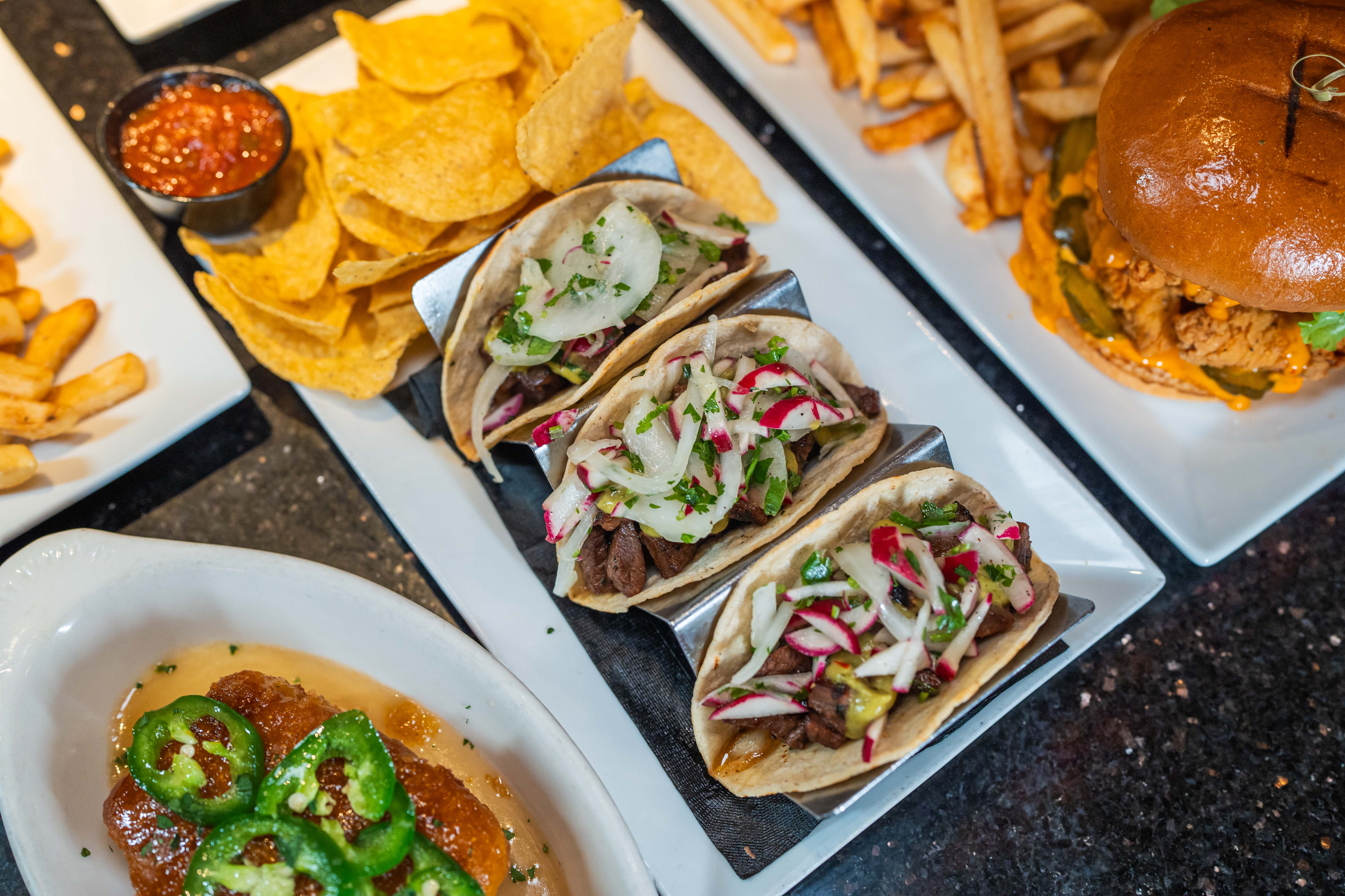 Grilled steak taco at Croxley’s Taco and Margarita Night