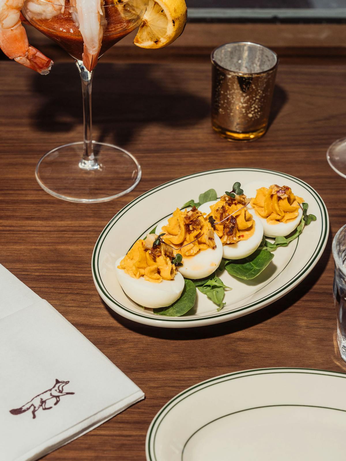By The Way Charleston 'Nduja Deviled Eggs