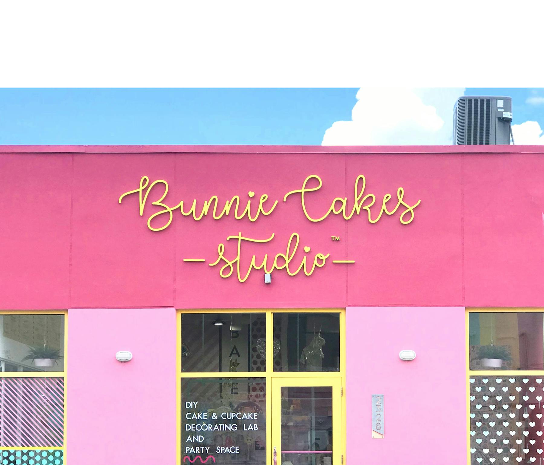 a store front at day
