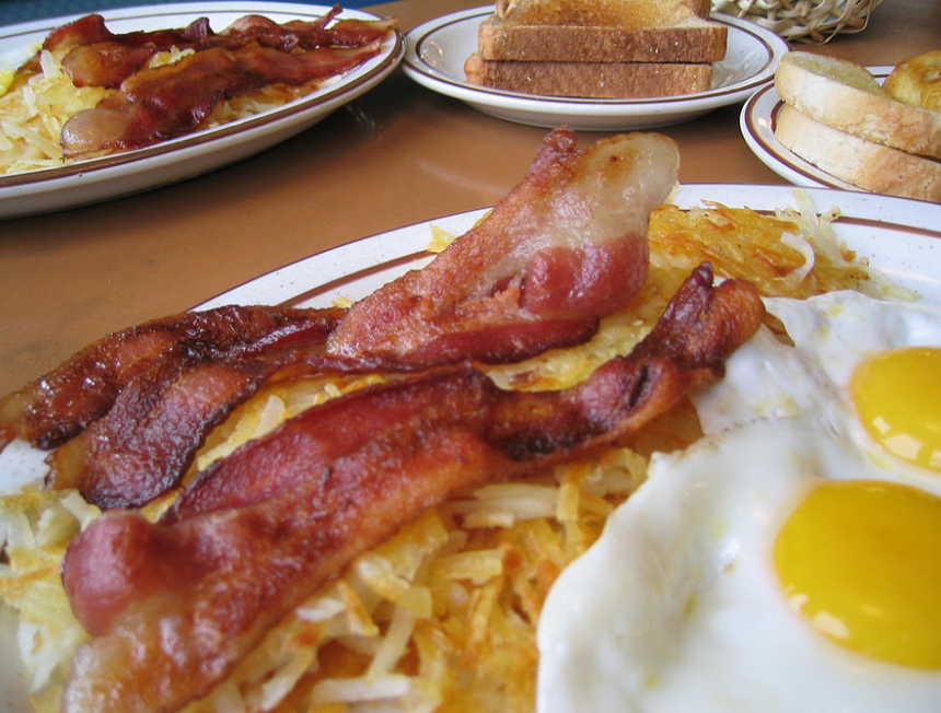 a plate of food